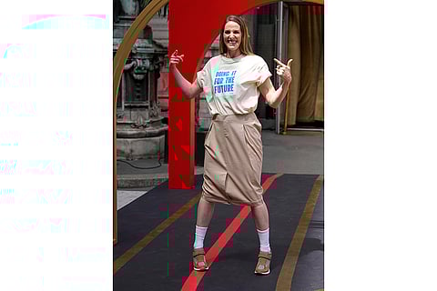 Former U.S. swimmer Missy Franklin Johnson